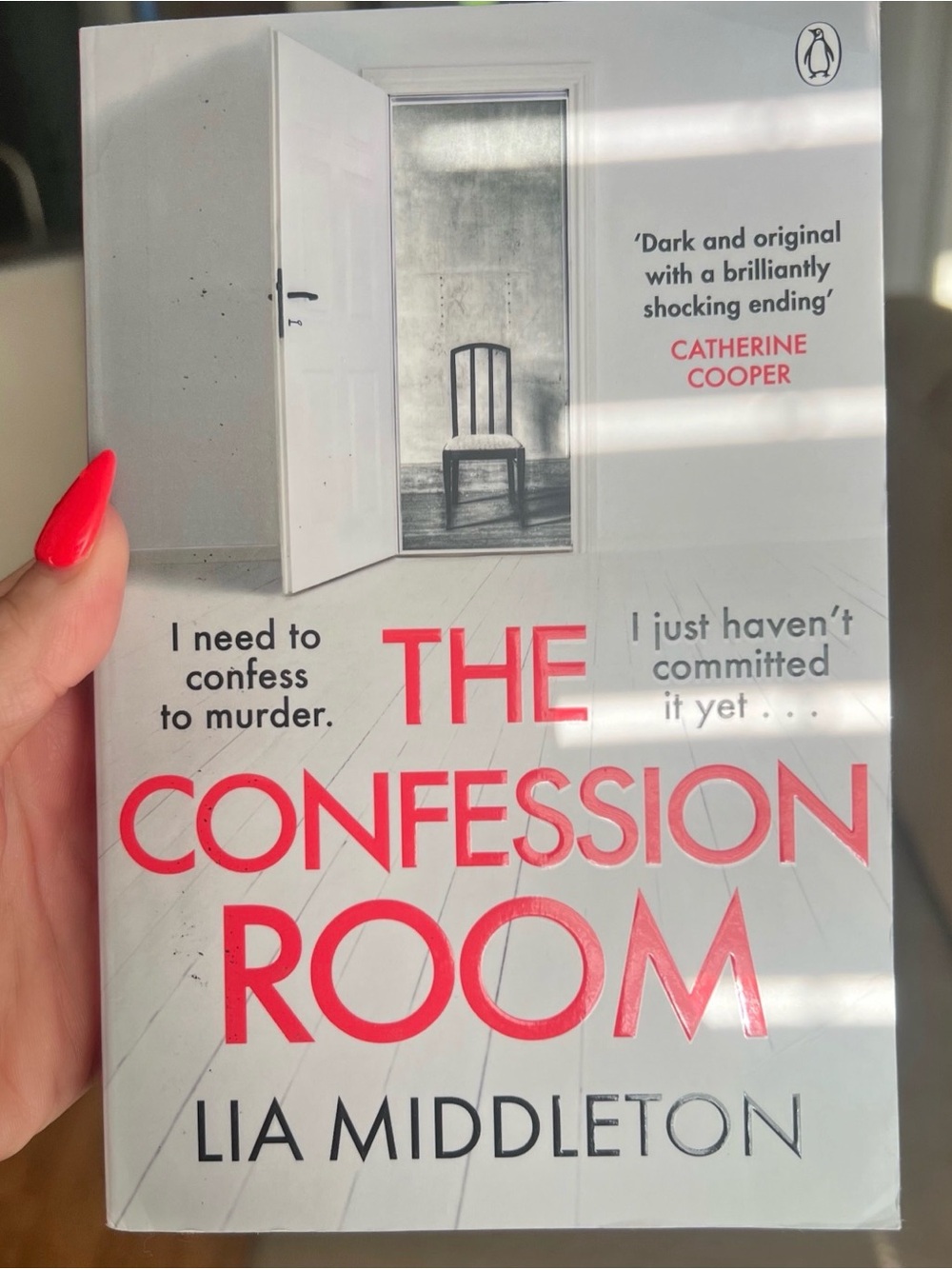 The Confession Room by Lia Middleton - paperback